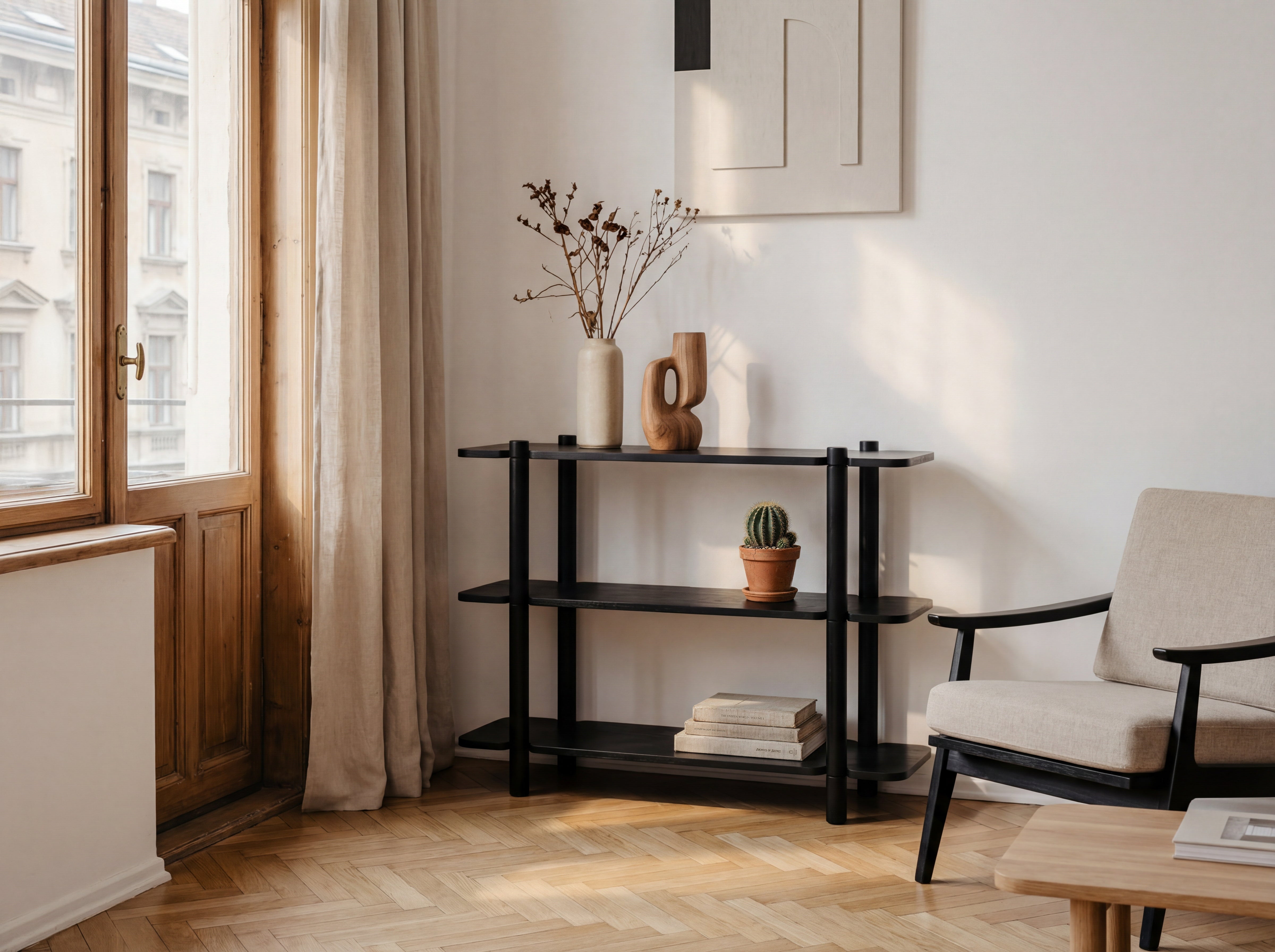 Regał Noe Mono 3 Black