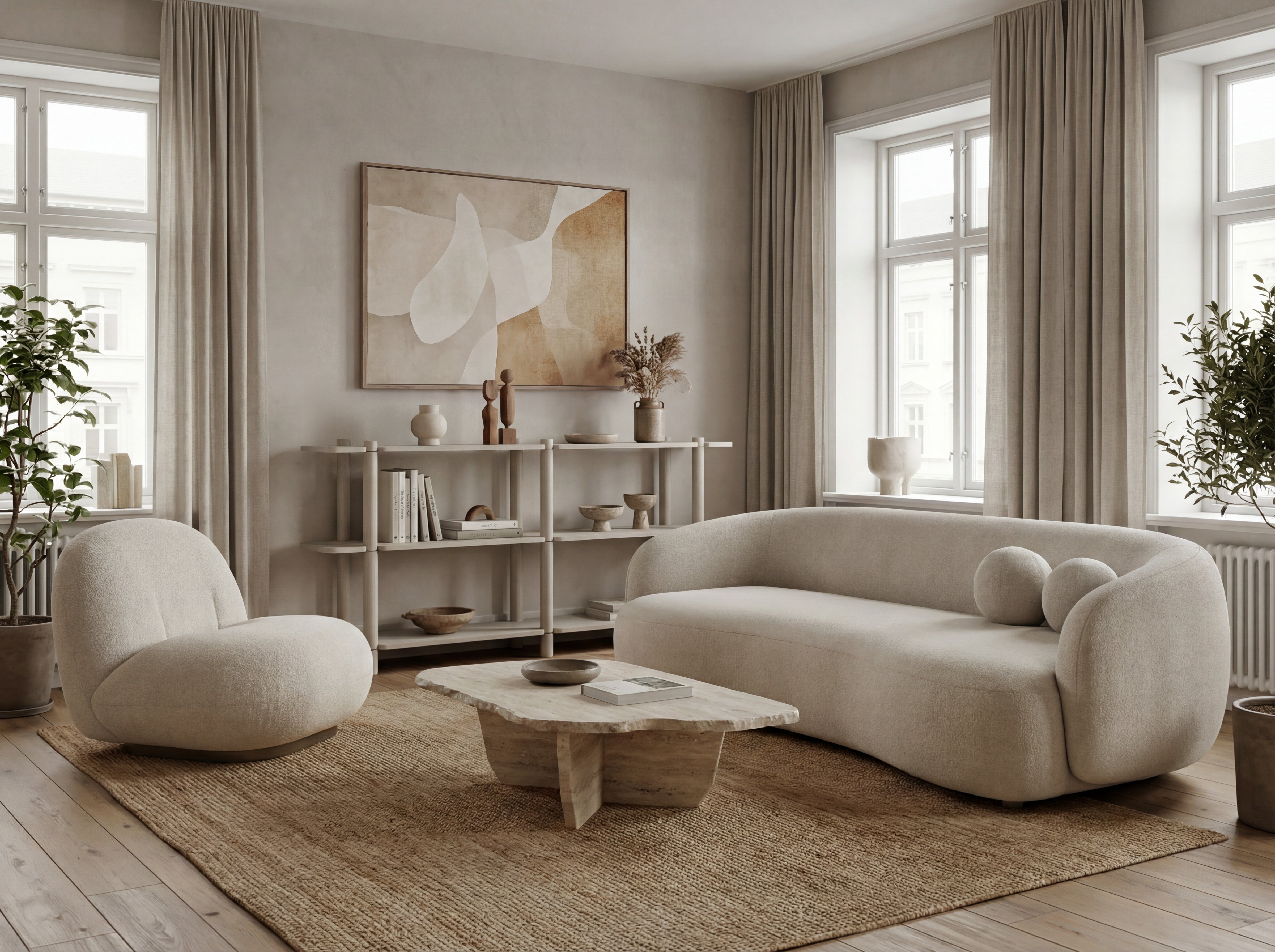 Regał Noe Multi 3 Cashmere