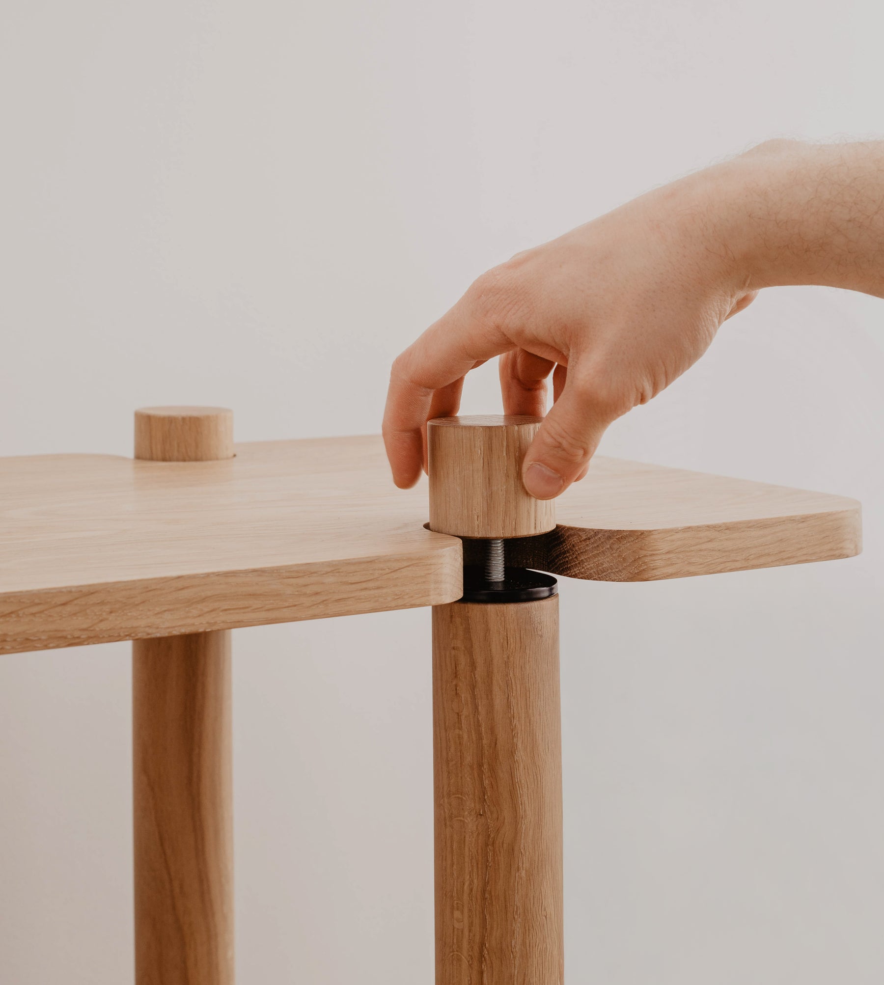 Regał drewniany Noe Multi 4 Natural Oak | borcas - regały