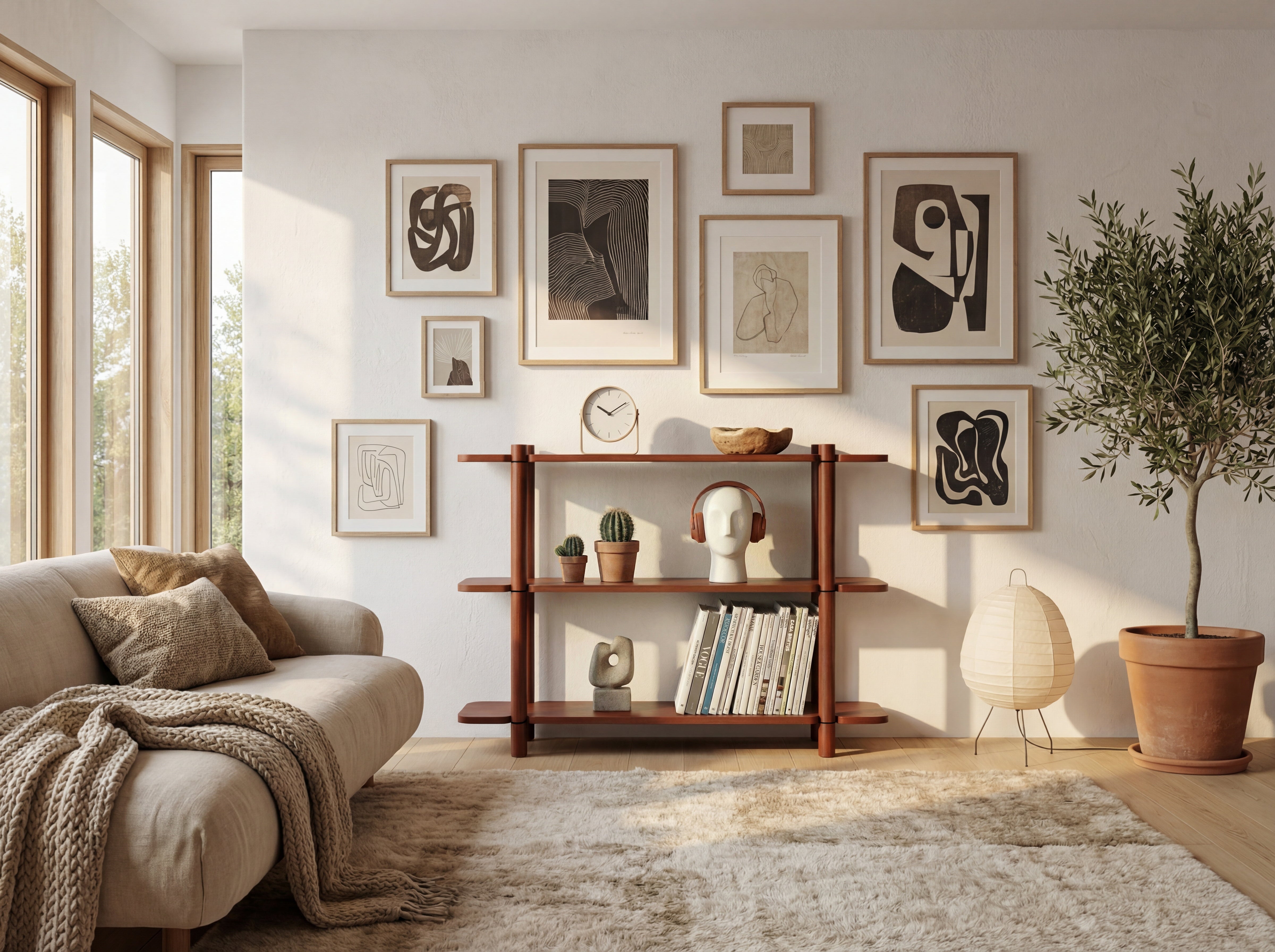 Regał Noe Mono 3 Russet