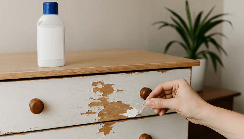 Czym odtłuścić meble przed malowaniem?