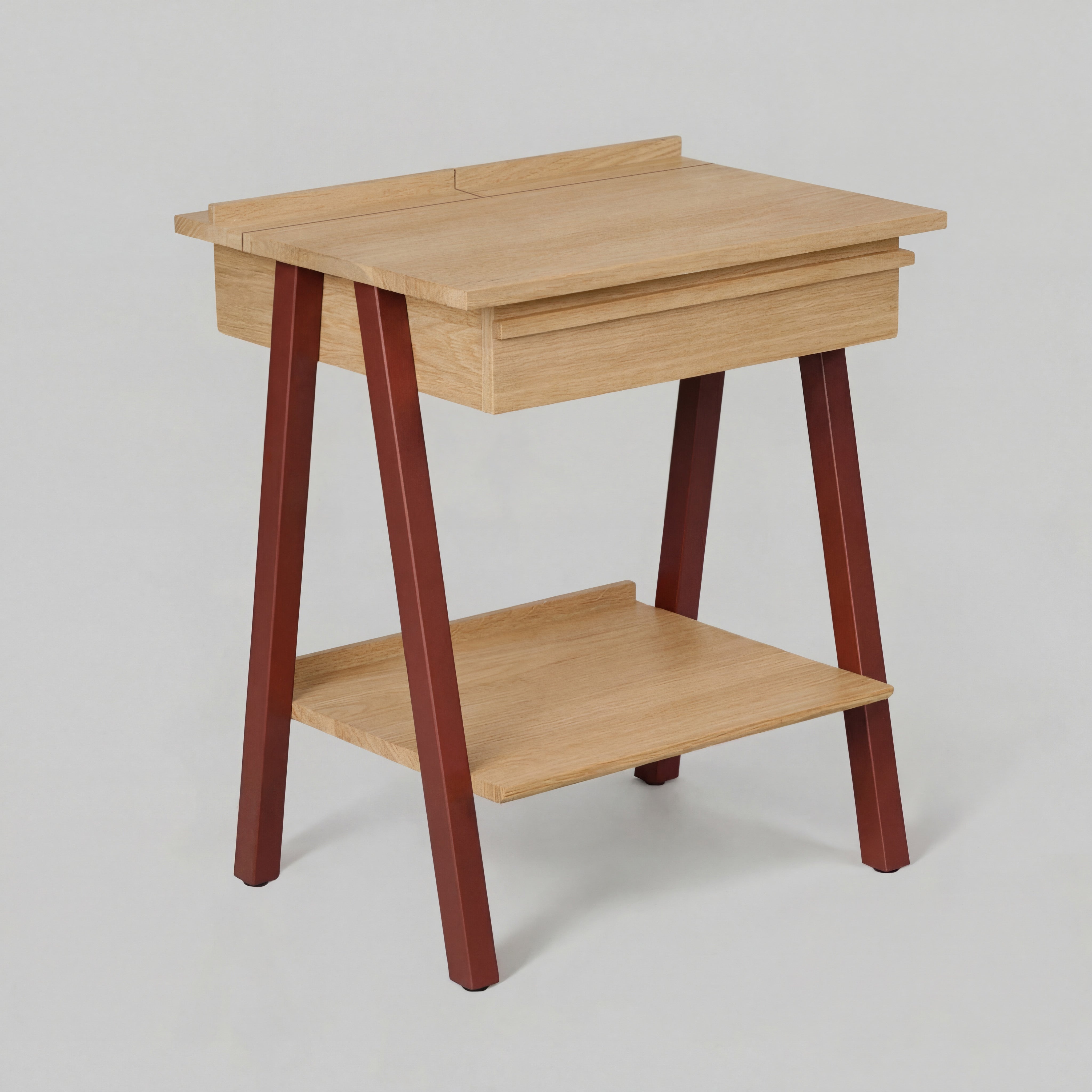 Szafka nocna Troost – russet, lakierowana