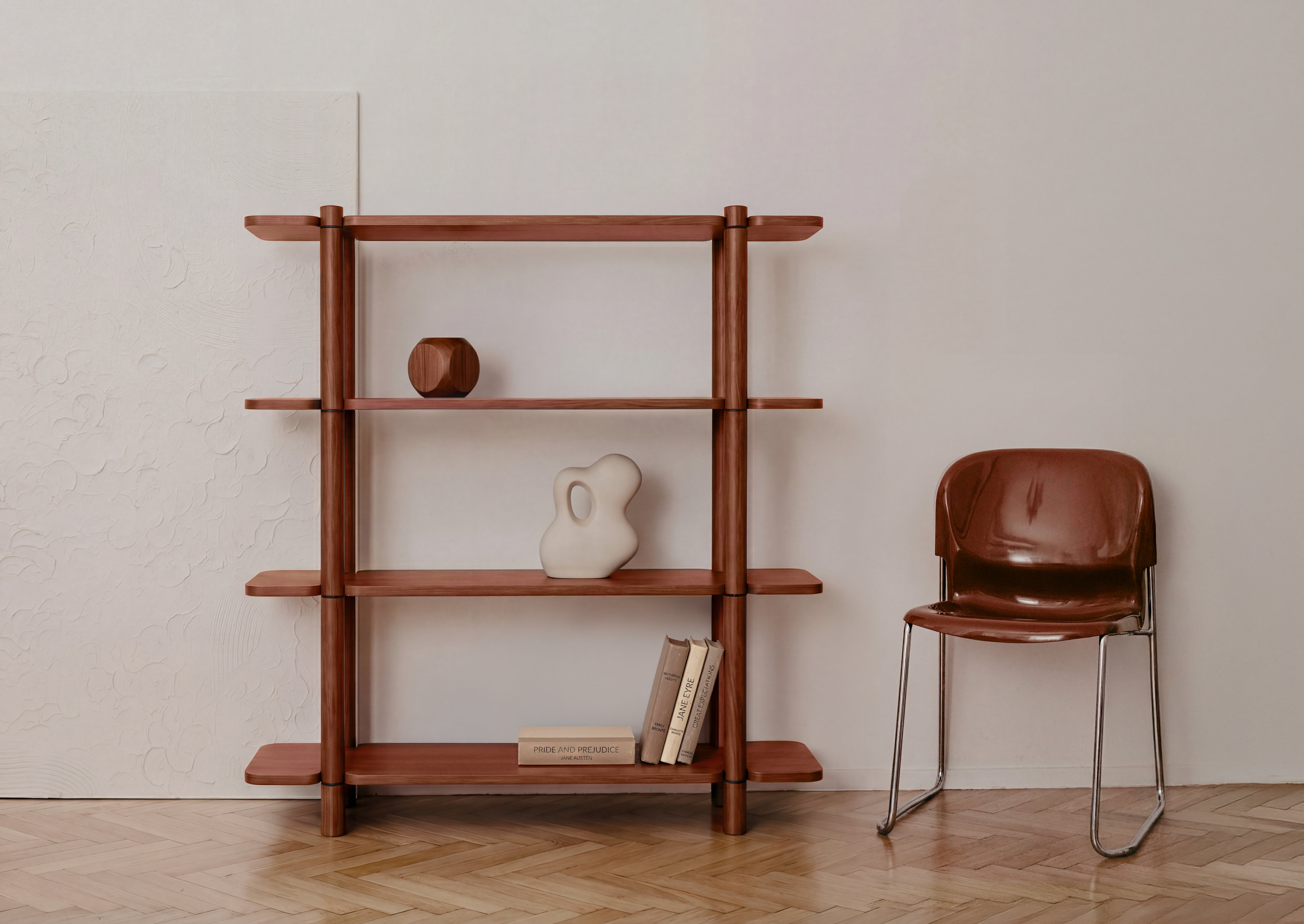 Regał Noe Mono 4 Russet