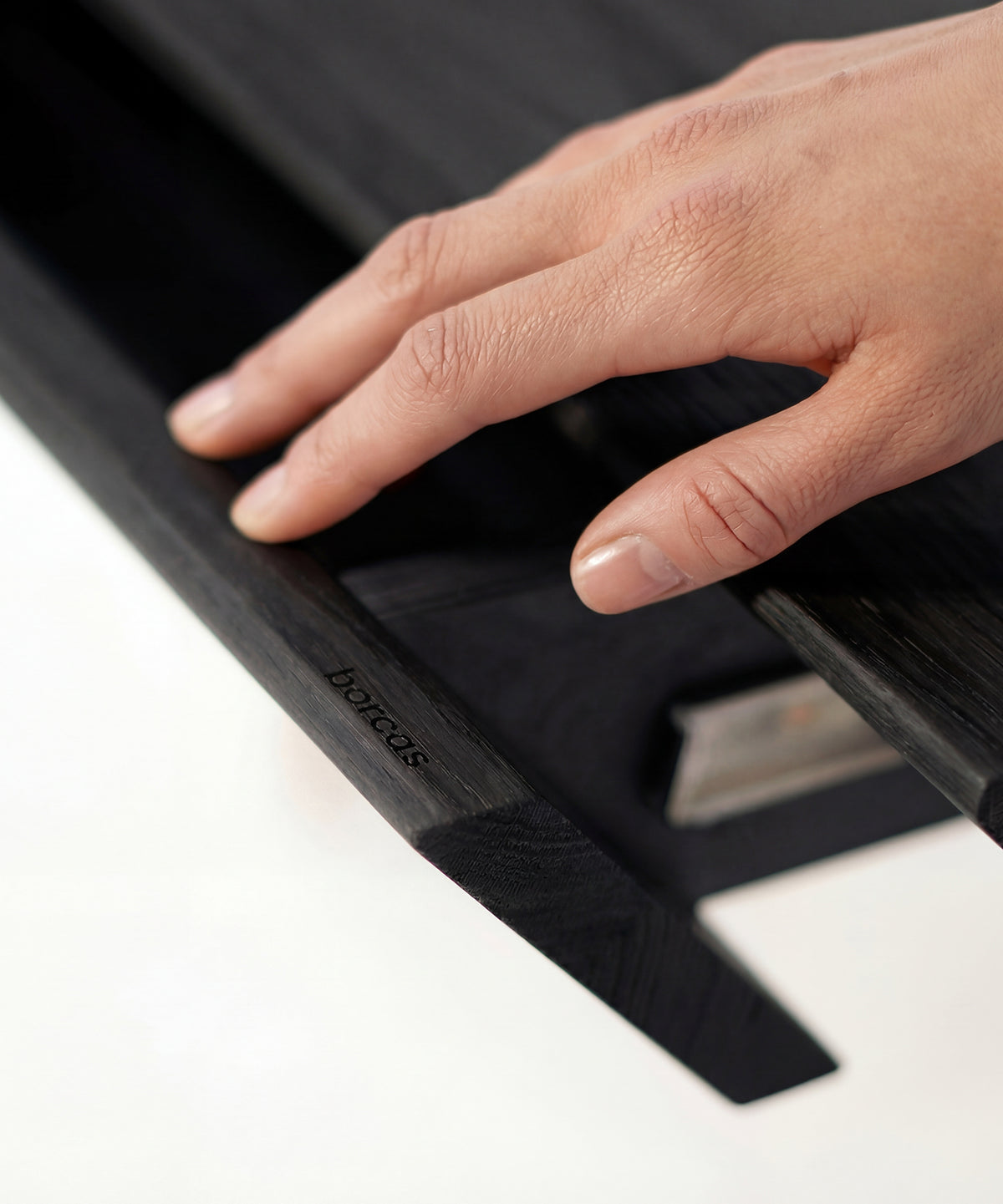 Biurko drewniane vogel M Black Oak/Black| borcas - biurka